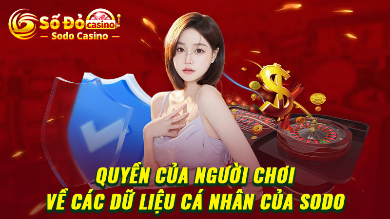 Quyền của người chơi về các dữ liệu cá nhân của SODO